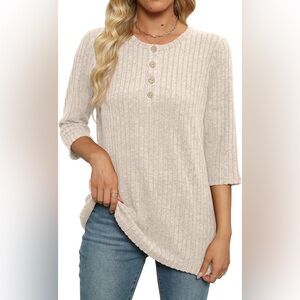 Soft White Quarter Sleeve